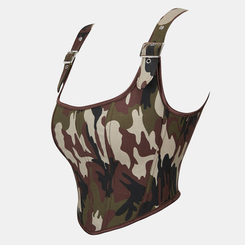 Camouflage Corset