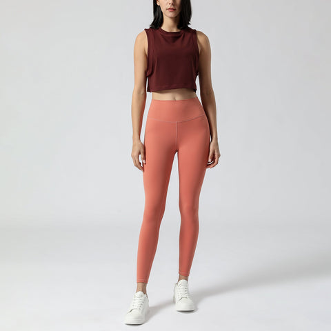 Loose Cropped Tank Top - Hughey