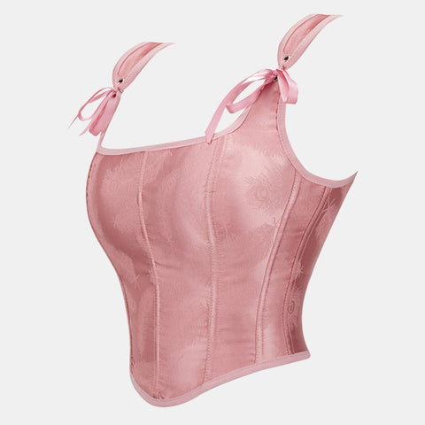 Pink Overbust Corset