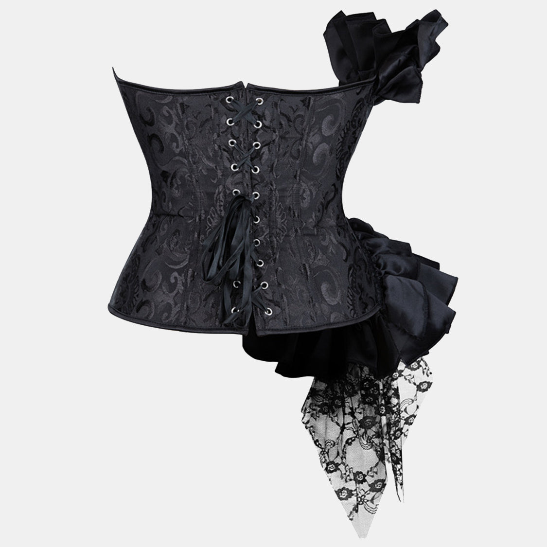 Gothic Lace Overbust Corset Top