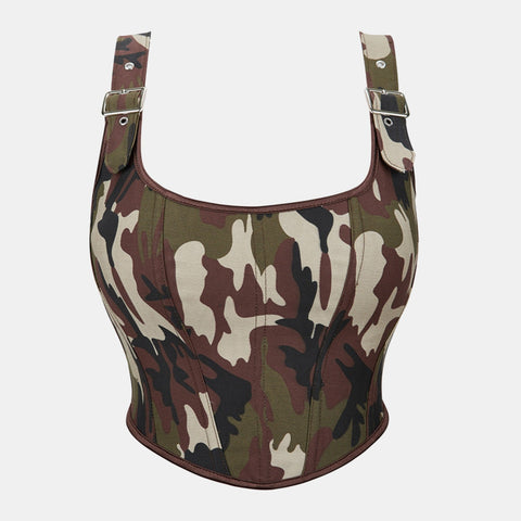 Camouflage Corset