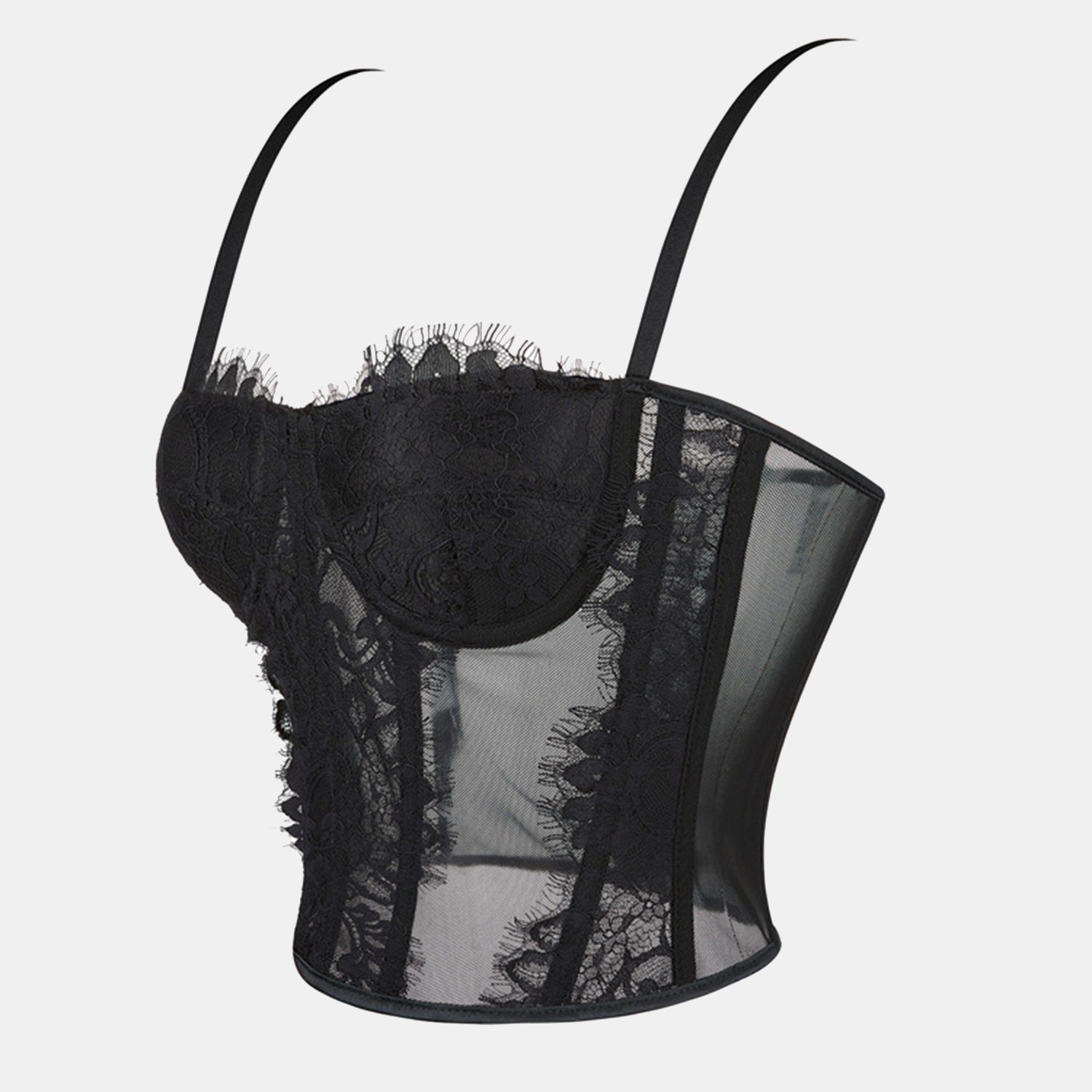 Mesh Corset Cami Top - Zoe