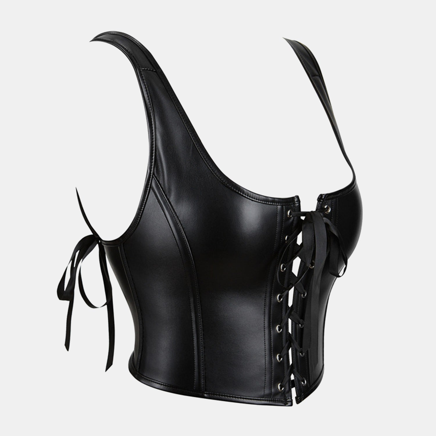 Leather Corset Top - Bena