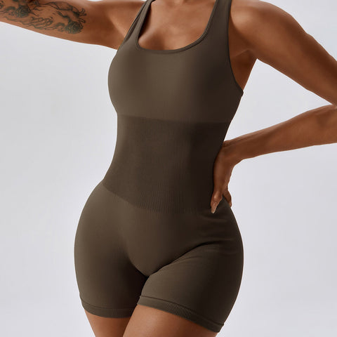 Cut Out Workout Romper