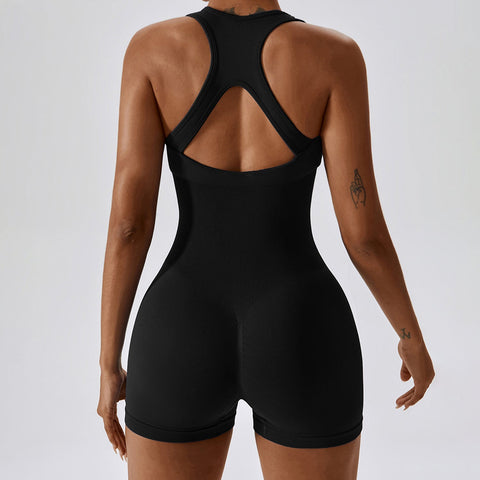 Cut Out Workout Romper