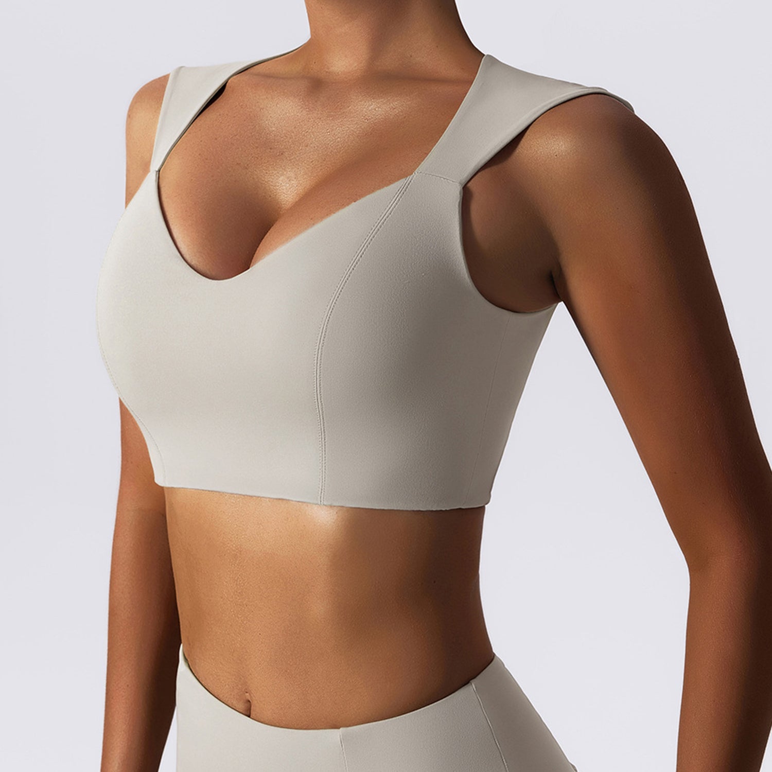 Cropped Workout Tank Top