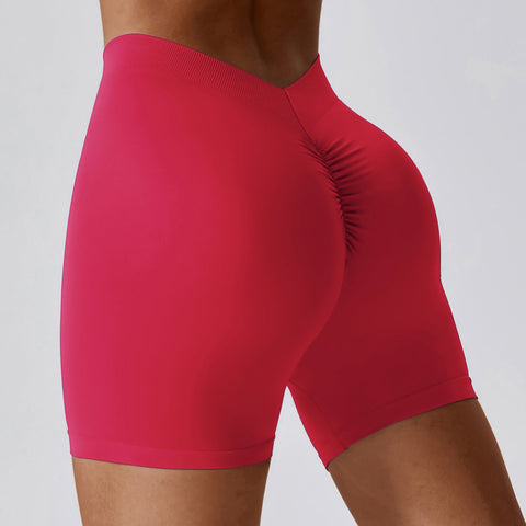 V Back Butt Lifting Sport Shorts