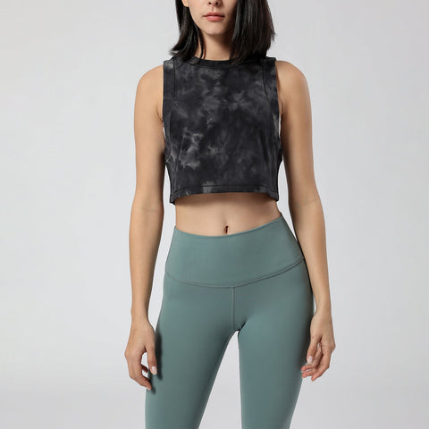 Loose Cropped Tank Top - Hughey