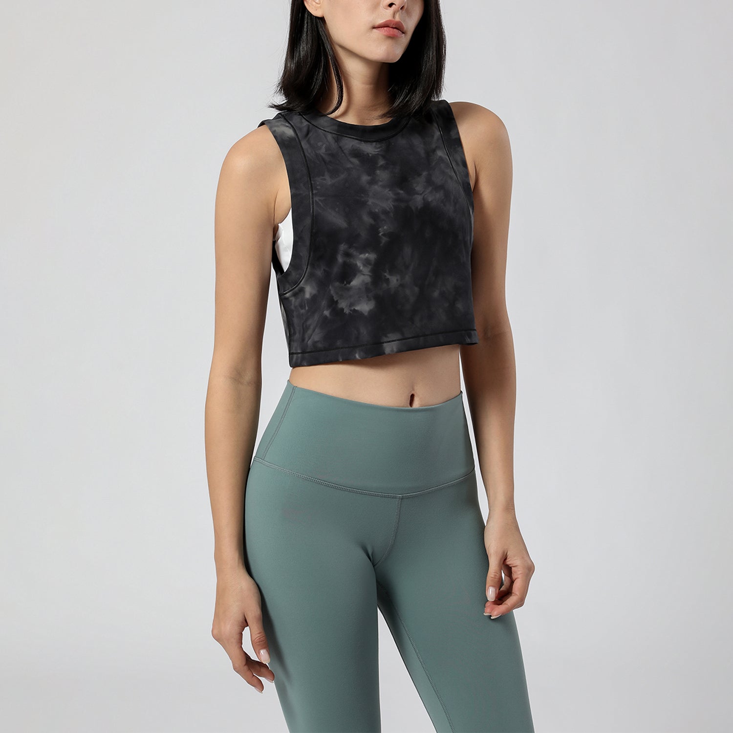 Loose Cropped Tank Top - Hughey