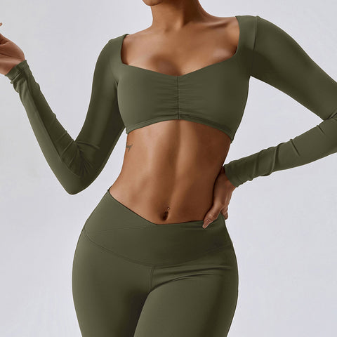 Long Sleeve Workout Top - Umeko