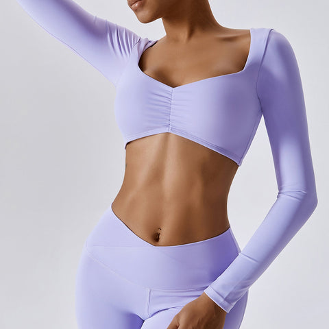 Long Sleeve Workout Top - Umeko