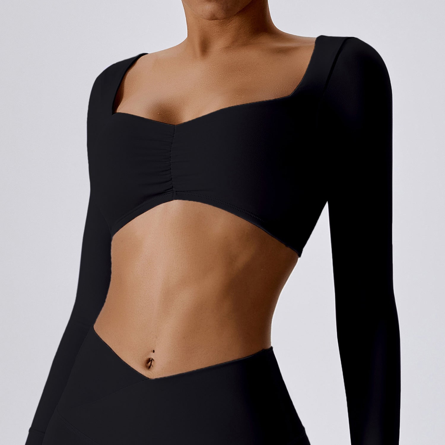 Long Sleeve Workout Top - Umeko