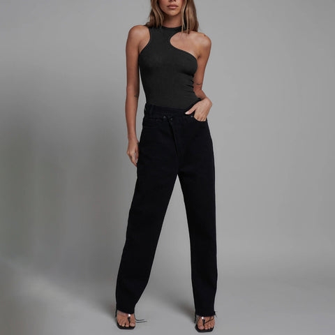 Cutout Knit Bodysuit