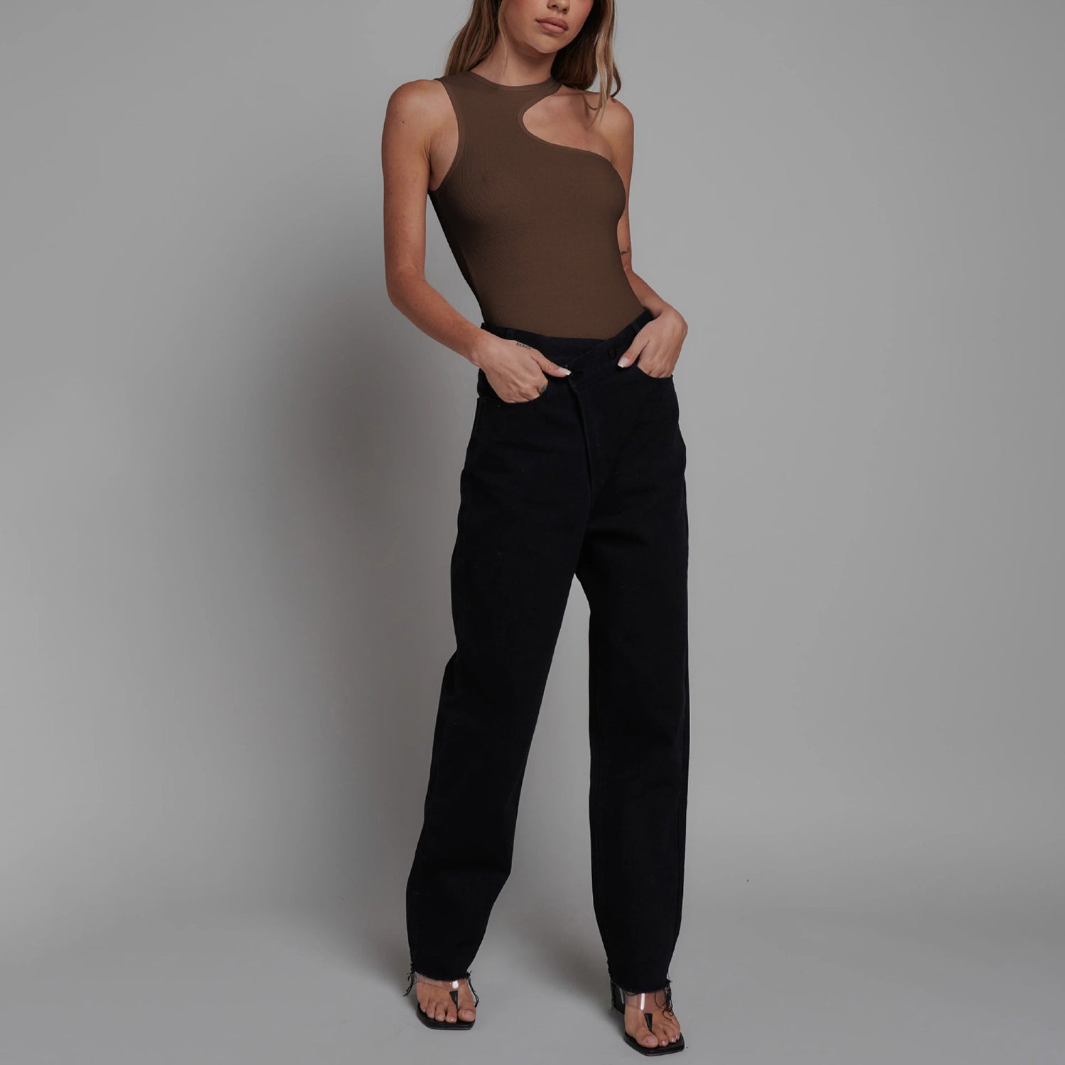 Cutout Knit Bodysuit