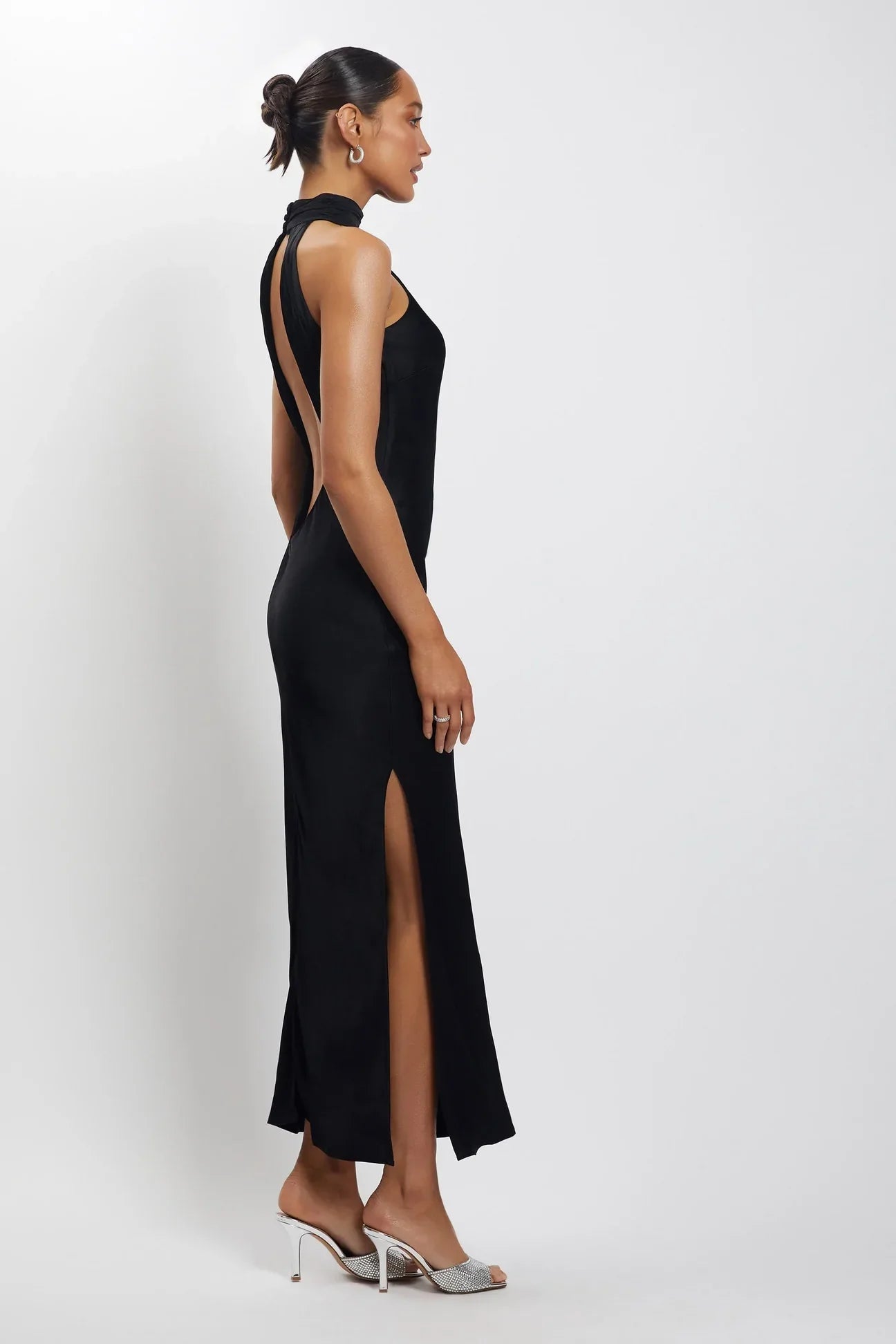 Open-back Maxi Dress