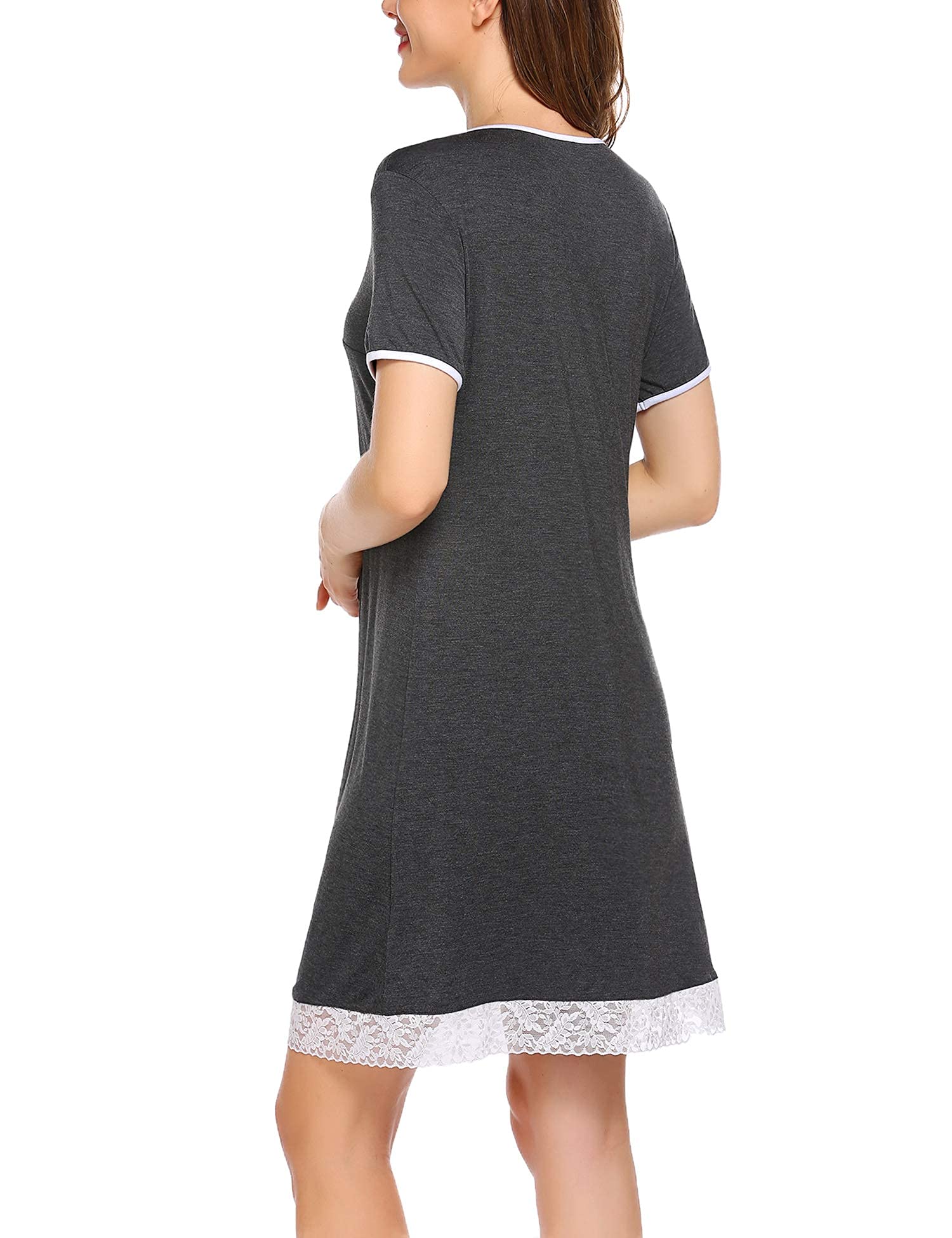 Lace Trim Nightgown