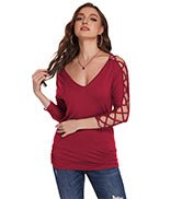 Cold Shoulder Tunic Tops