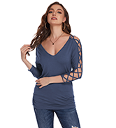 Cold Shoulder Tunic Tops