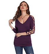 Cold Shoulder Tunic Tops