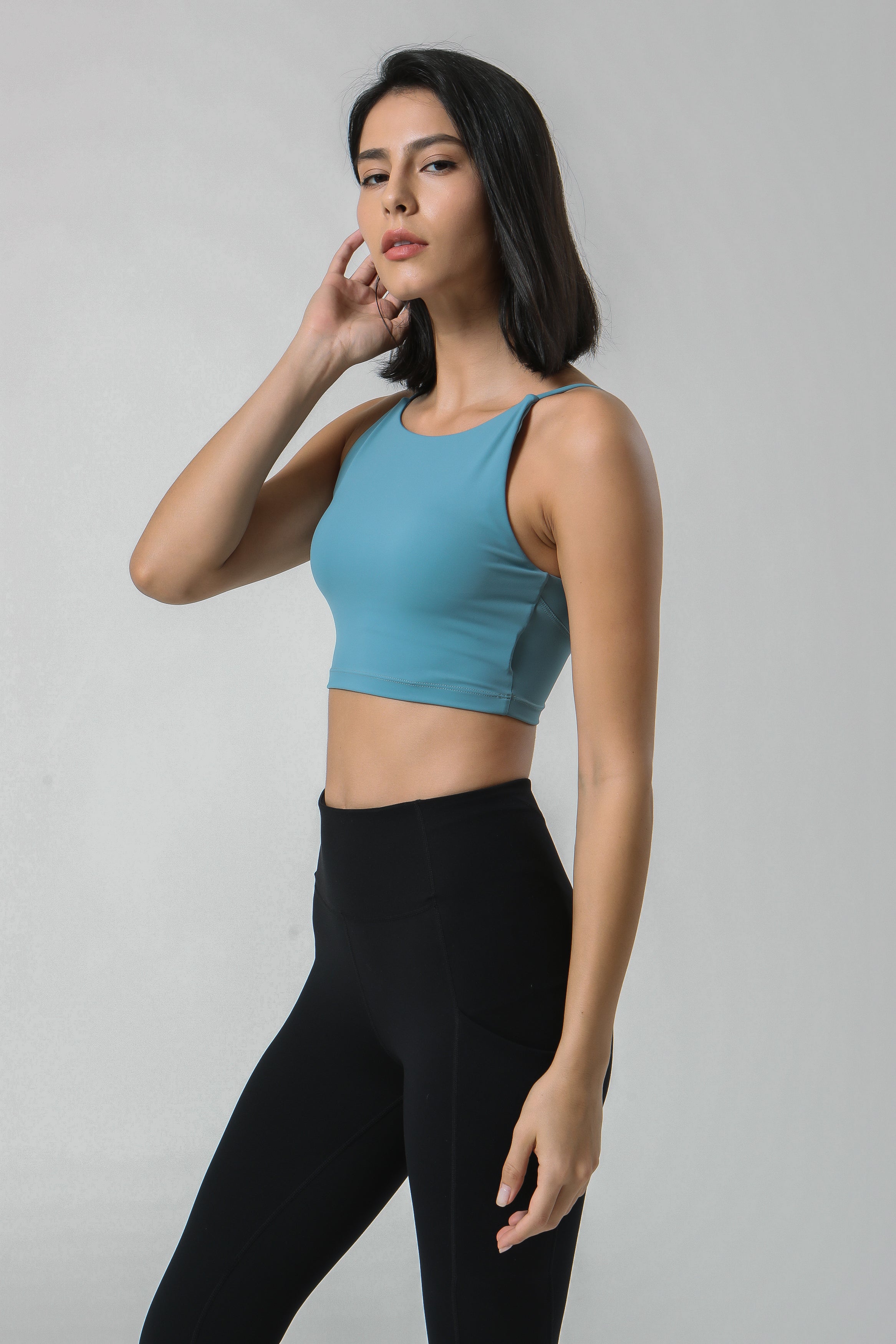 Camiseta de yoga con cortes - Jarrard