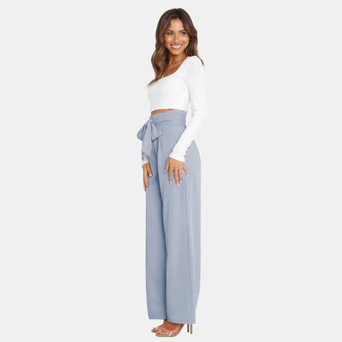 High Waist Wide Leg Pants