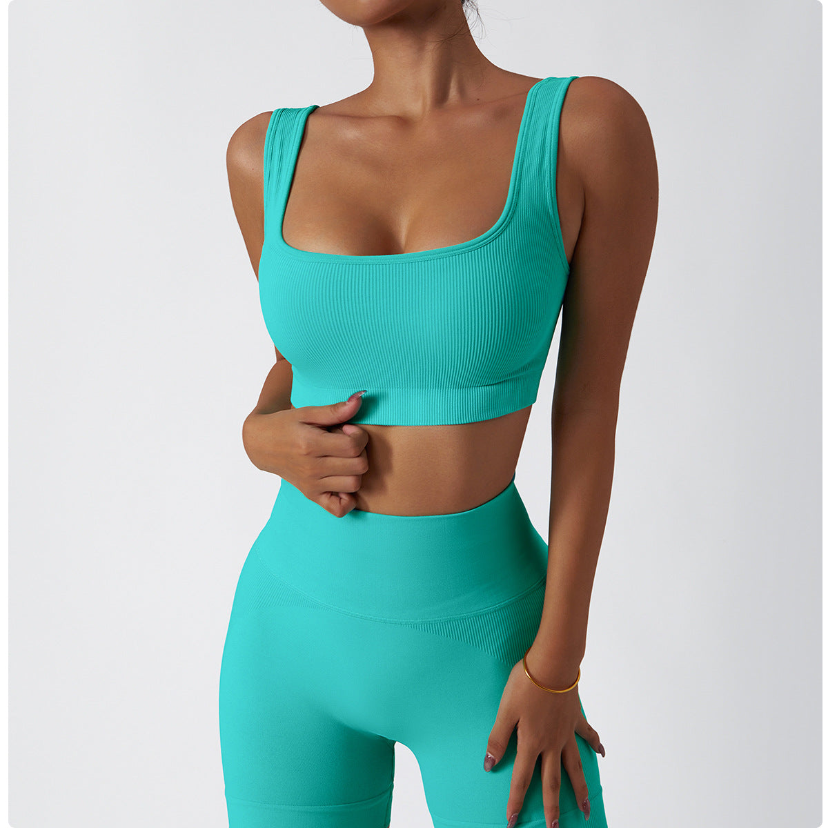 Seamless Square Neck Sports Bra