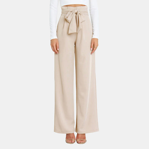 High Waist Wide Leg Pants