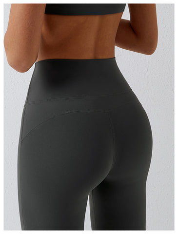 High-Waisted Crossover Yoga Pants