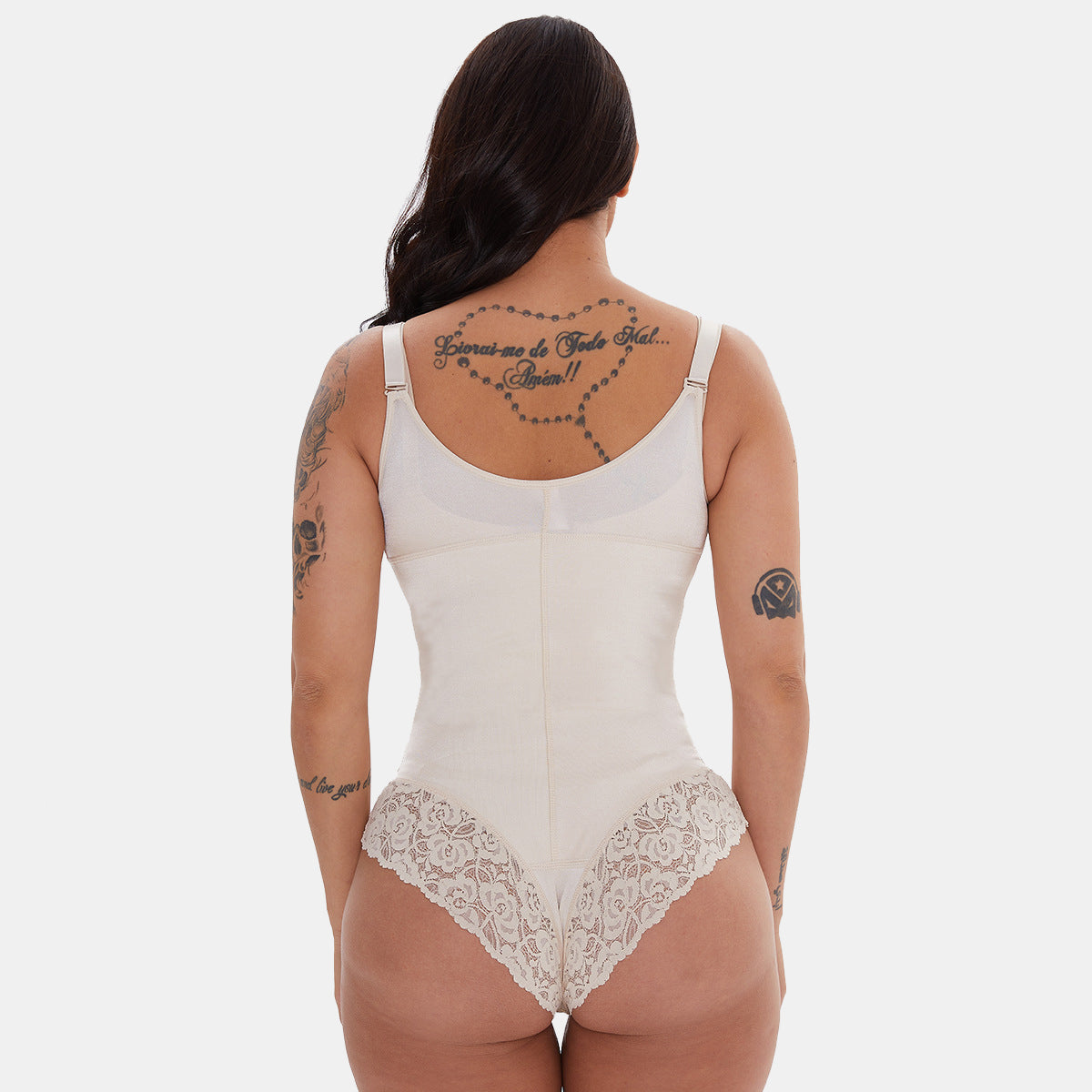 Lace Open Bust Shapewear