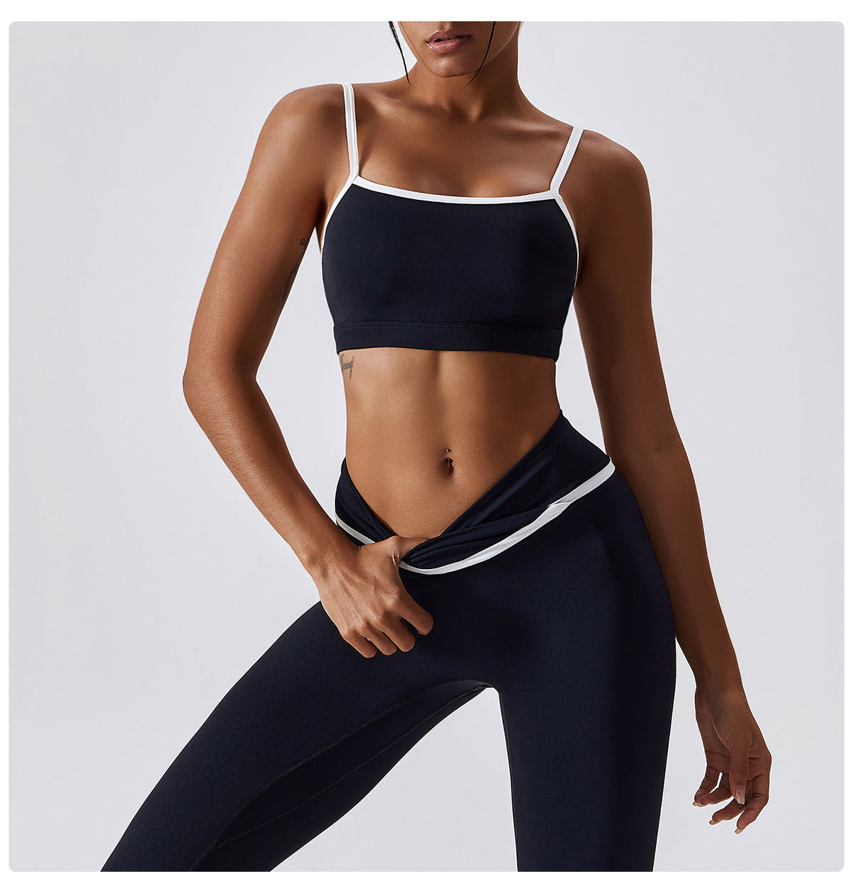 Color Block Sports Bra