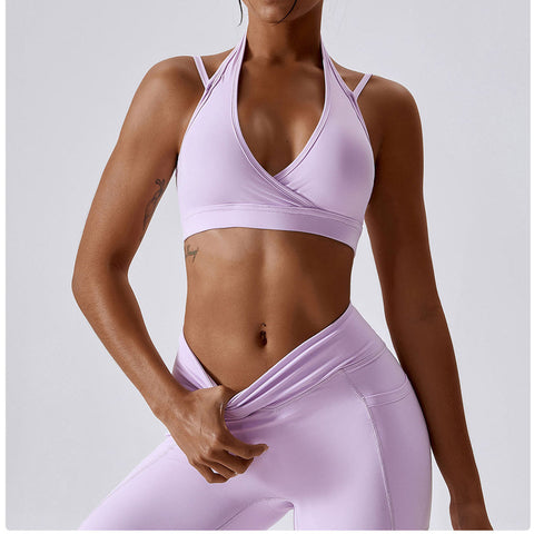 Halter Yoga Bra