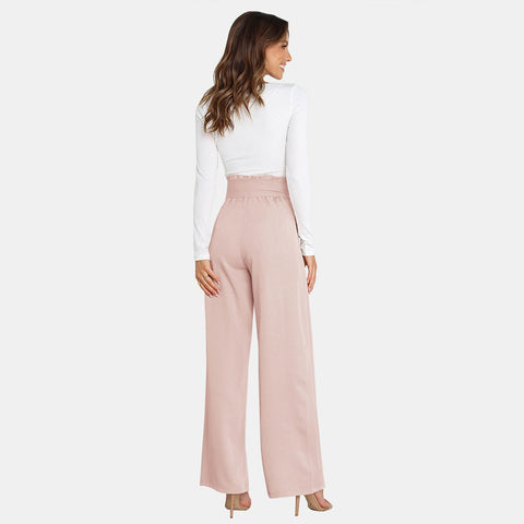 High Waist Wide Leg Pants