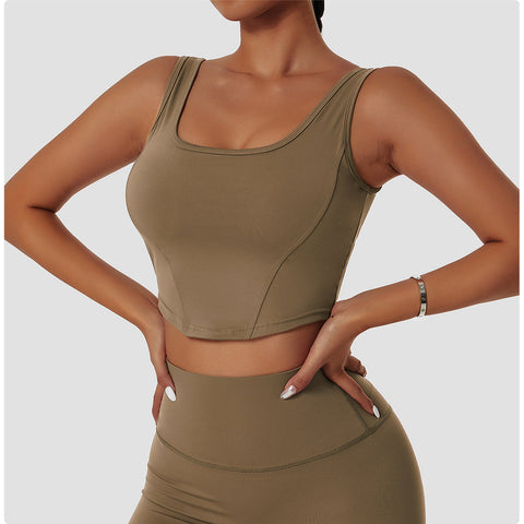 Cropped Training Tank Top