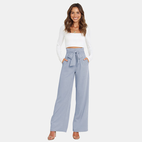 High Waist Wide Leg Pants