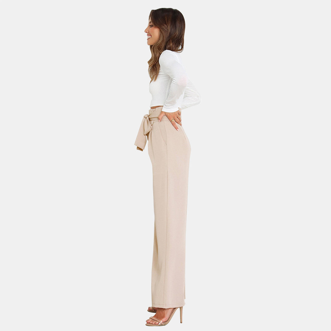 High Waist Wide Leg Pants