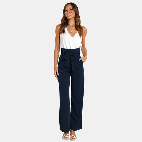 High Waist Wide Leg Pants