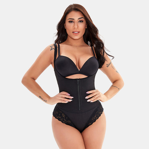 Lace Open Bust Shapewear