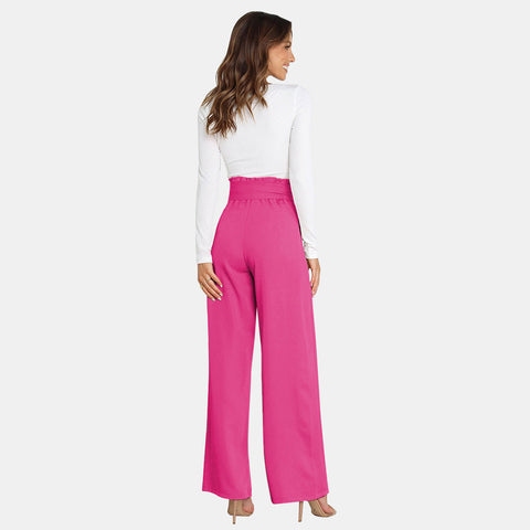 High Waist Wide Leg Pants