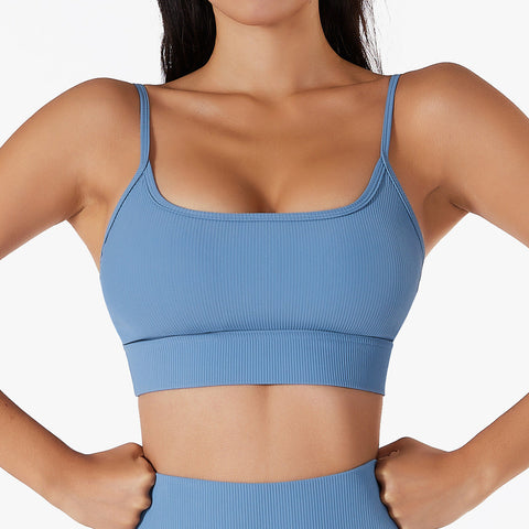 Live In Rib Longline Sports Bra