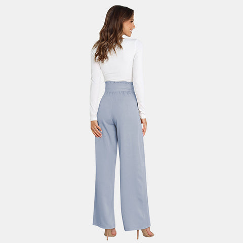 High Waist Wide Leg Pants