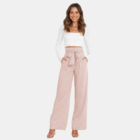 High Waist Wide Leg Pants