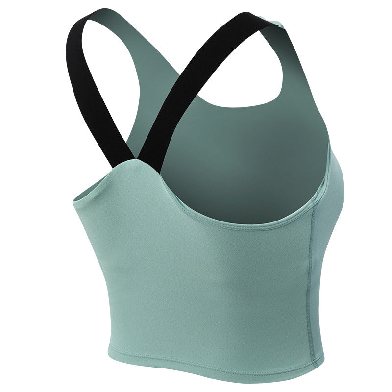 V-Back Yoga Sports Bra