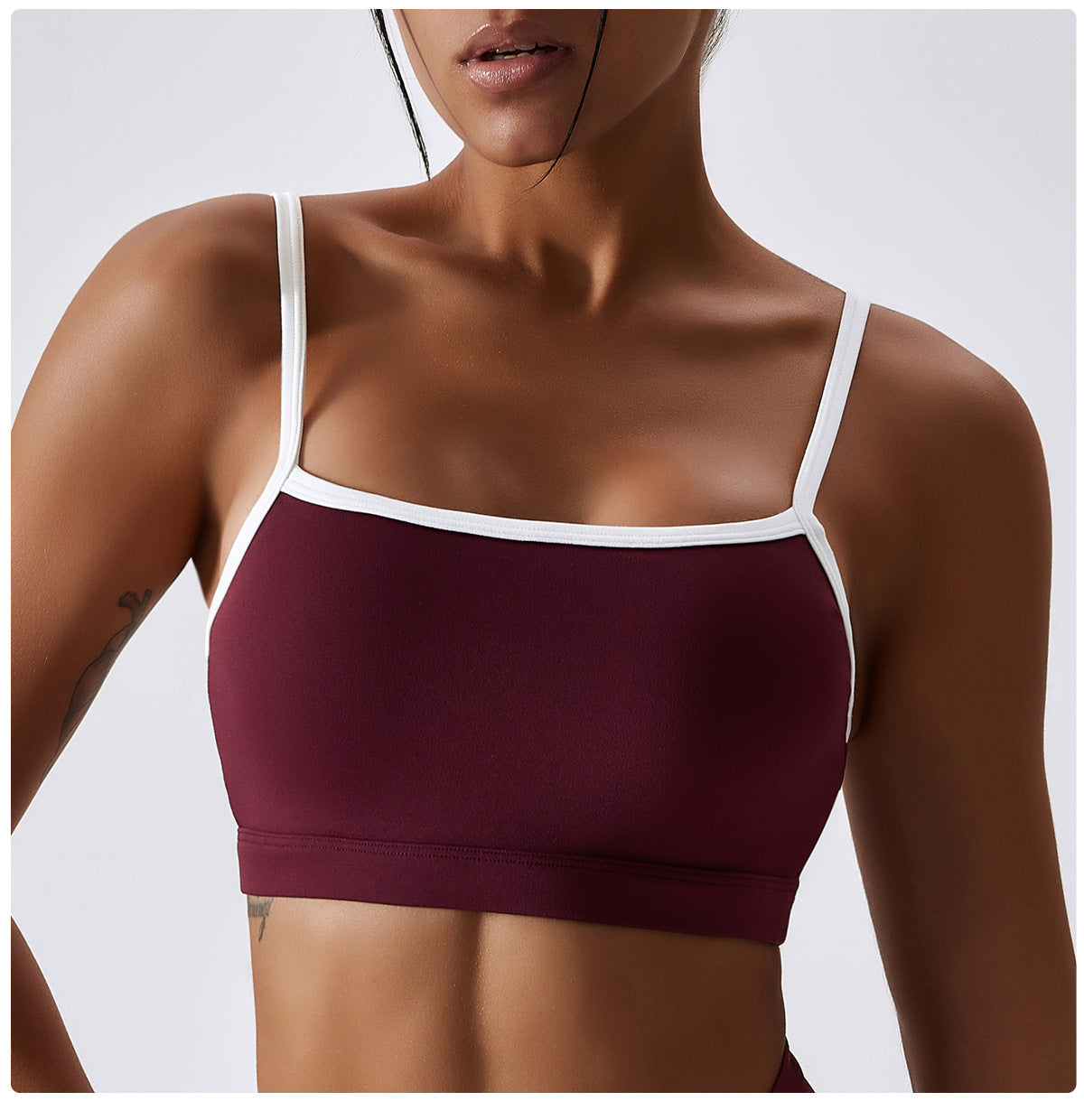 Color Block Sports Bra