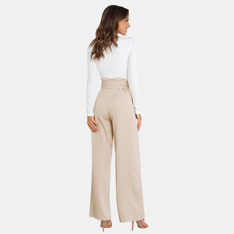 High Waist Wide Leg Pants