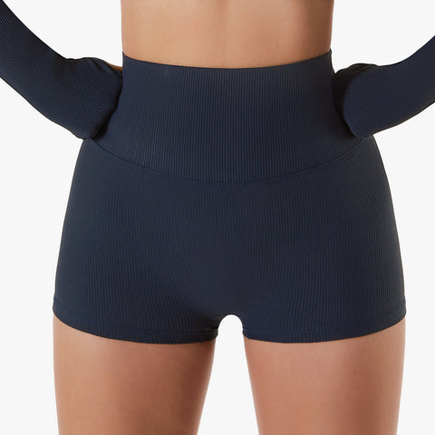 Live In Rib High Rise Yoga-Shorts