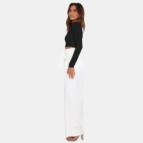 High Waist Wide Leg Pants