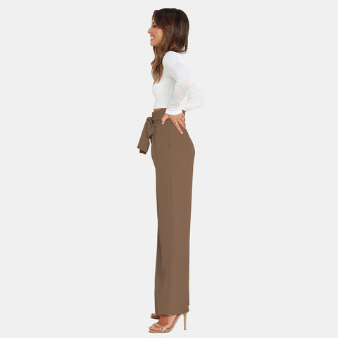 High Waist Wide Leg Pants