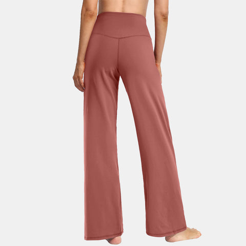 Wide Leg Yoga Pants with Pockets