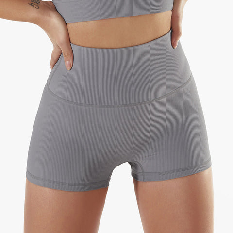 Live In Rib High Rise Yoga-Shorts