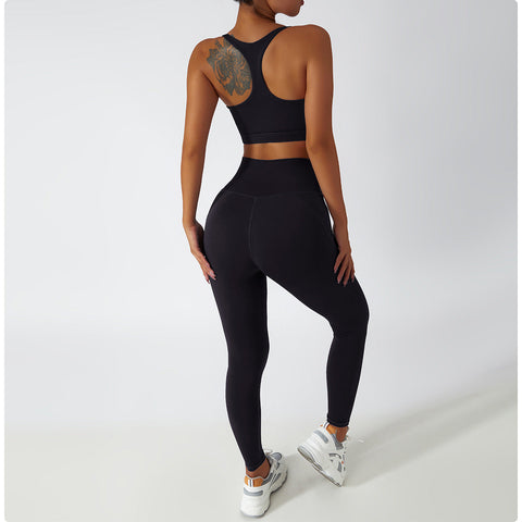 U Neck Racerback Sports Bra